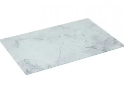 Szklana deska do krojenia 30x20 cm biała