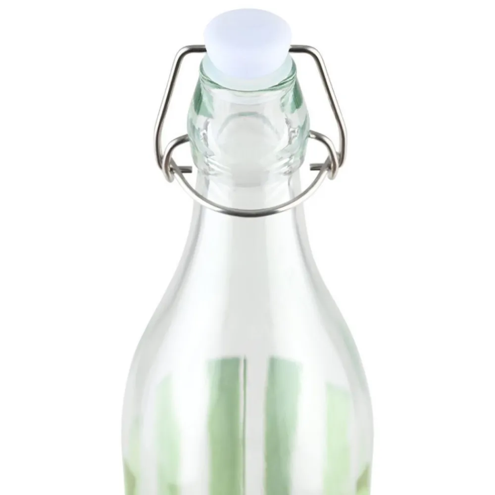 Szklana butelka Ligne 1000 ml zielona * Estia Online