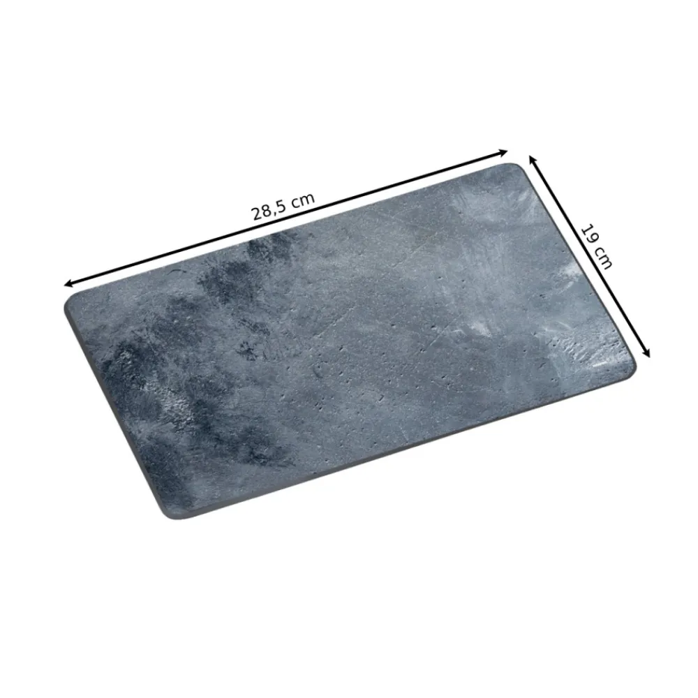 Szklana deska do krojenia Beton 28,5 x 19 cm * Kesper Best