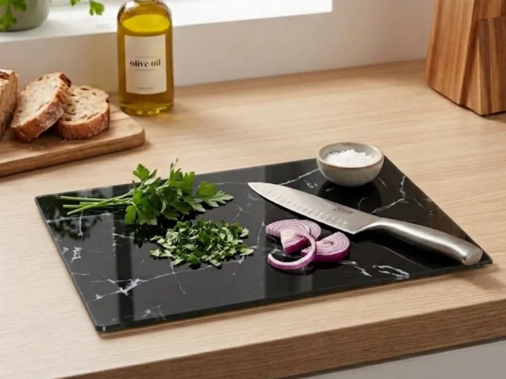 Szklana deska do krojenia 30x20 cm czarna * 5five Simply Smart Clearance