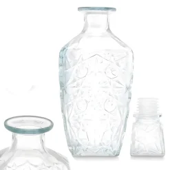 Szklana karafka 750 ml żłobiona * VIVALTO