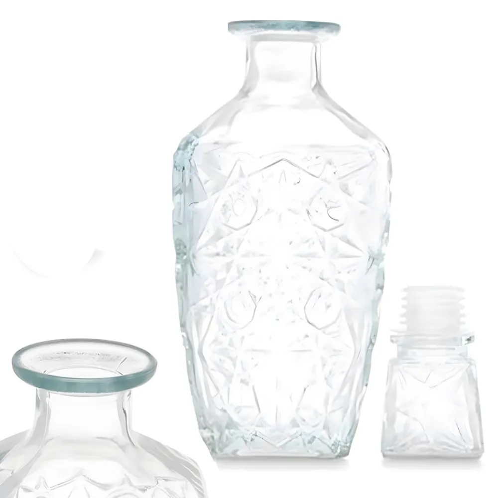 Szklana karafka 750 ml żłobiona * VIVALTO