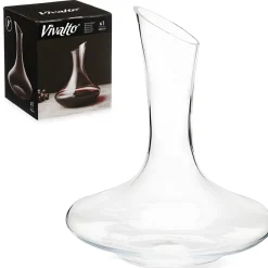 Szklana karafka na wino 1,8 l okrągła * VIVALTO Clearance