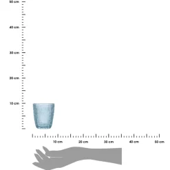 Szklanki do napojów 310 ml 6 szt. Roche niebieskie