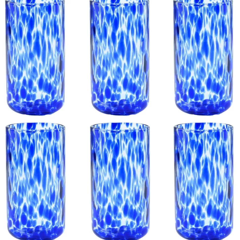 Szklanki do napojów 590 ml 6 szt. Colorburst Blue