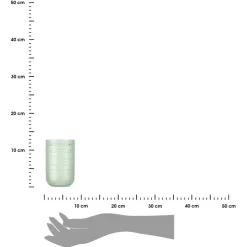 Szklanki do napojów 465 ml 6 szt. Dots Green