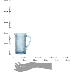 Szklany dzbanek 1100 ml Roche niebieski