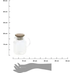 Szklany dzbanek Ivy 1,6 l transparentny