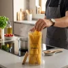 Szklany pojemnik na Spaghetti 2,1 L bambusowa pokrywka