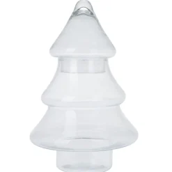 Szklany słoik w kształcie Choinki 25 cm