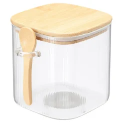 Szklany słoik z łyżeczką 750 ml