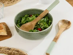 Sztućce do sałatki Inaya zielone * Secret de Gourmet Outlet