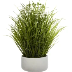 Sztuczna trawa kwitnąca w doniczce 46 cm