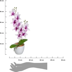 Sztuczna orchidea ORCHID ELEGANCE w doniczce 43 cm * HowHomely