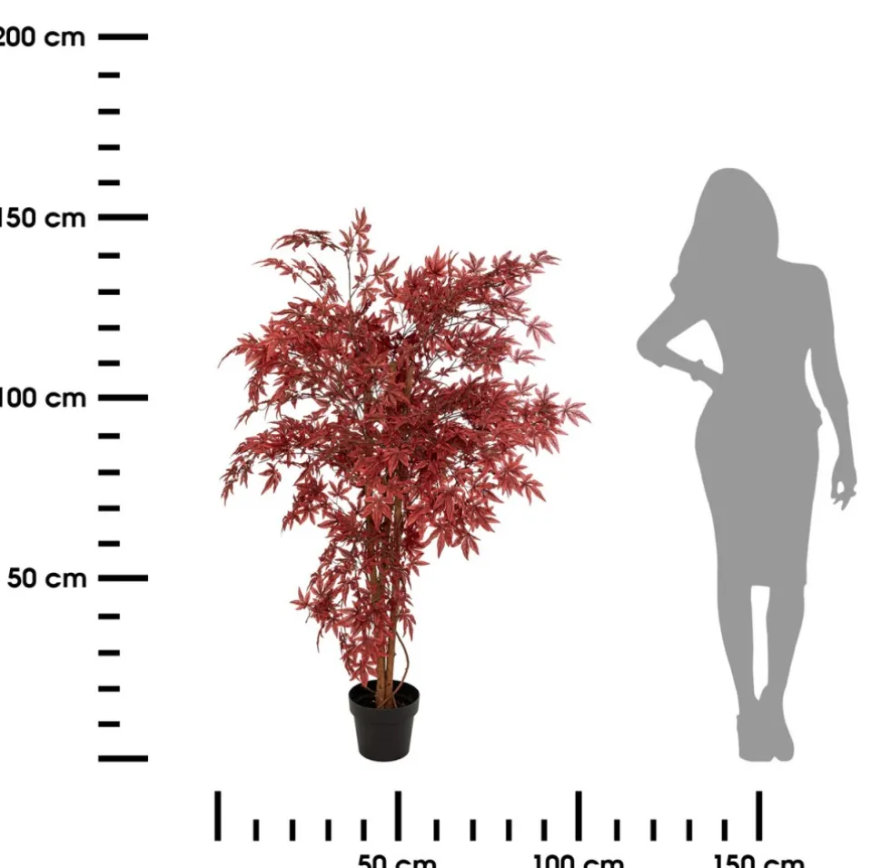 Sztuczne drzewko Klon Czerwony 150 cm