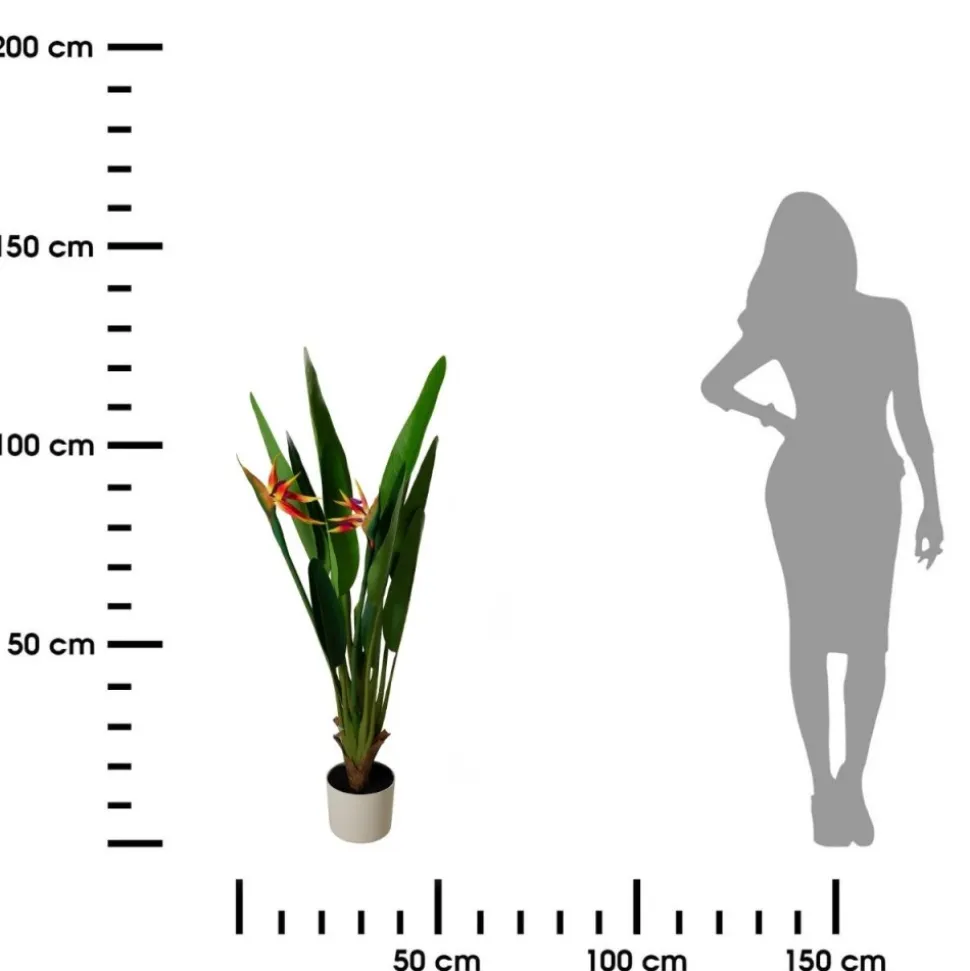 Sztuczne drzewko strelicja 120 cm w doniczce