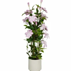 Sztuczne drzewko clematis różowy 98 cm w doniczce * HowHomely Outlet