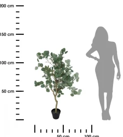 Sztuczne drzewko Eukaliptus 127 cm * Atmosphera
