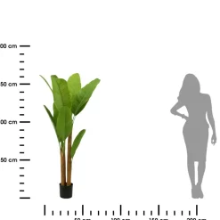 Sztuczny bananowiec w doniczce 160 cm