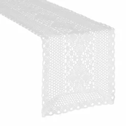 Szydełkowy bieżnik MEGGY 32x140 cm biały * EUROFIRANY B.B. Choczyńscy Sp.J. Best