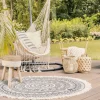Taboret CATTAIL naturalna plecionka