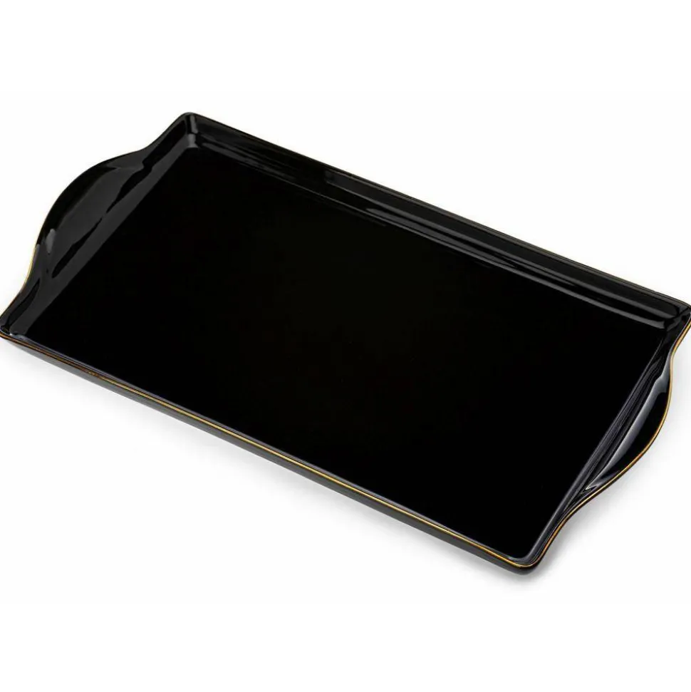 Taca dekoracyjna Kendi Black Gold
