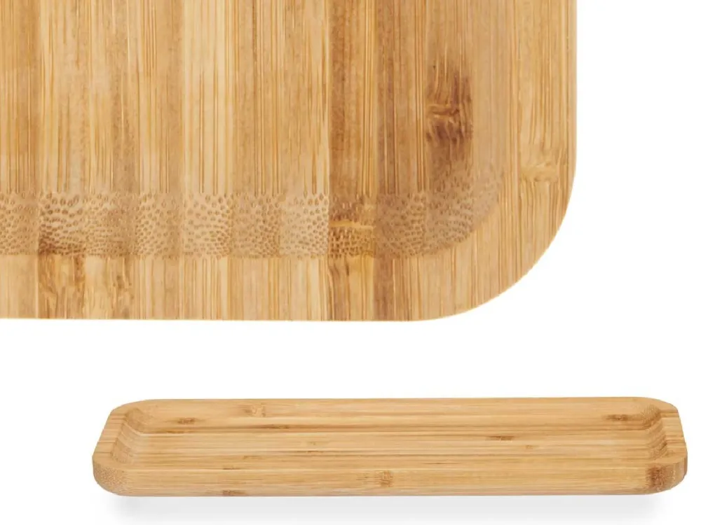 Taca bambusowa prostokątna 29,5 x 11,5 cm * KINVARA Best