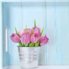 Taca do serwowania tulipany dekoracyjna z uchwytami 50x35x4,5 cm * Kesper Hot