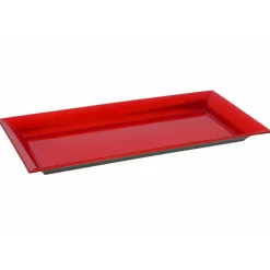 Taca podłużna czerwona 36 cm * Excellent Houseware Discount