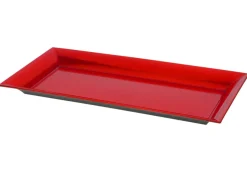 Taca podłużna czerwona 36 cm * Excellent Houseware Discount