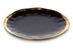 Talerz Lissa Black Gold 20 cm