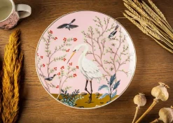 Talerz obiadowy Ashley duży 26 cm wzór 4