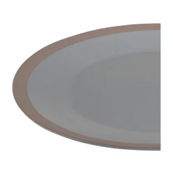 Talerz obiadowy Clay szary 26,5cm