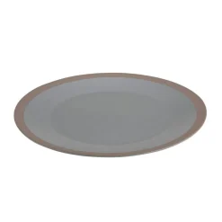 Talerz obiadowy Clay szary 26,5cm