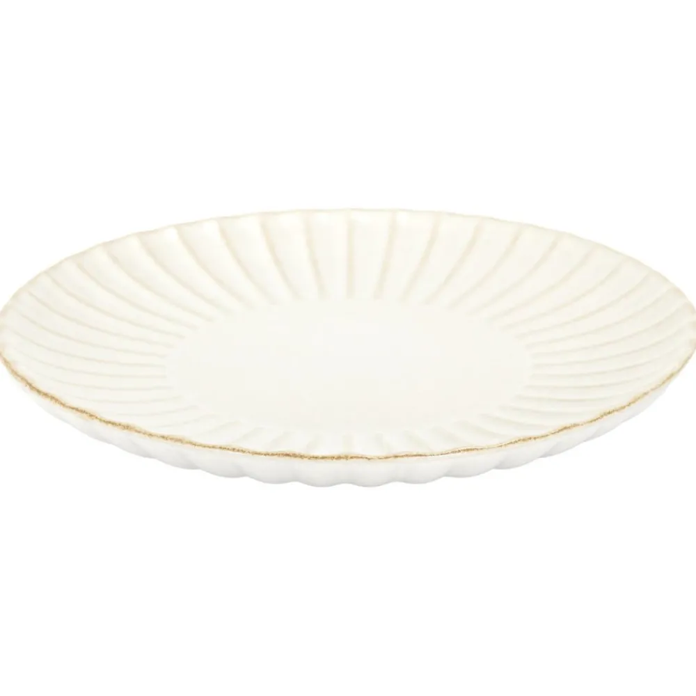 Talerz deserowy Eden 21,7 cm krem * HowHomely Online