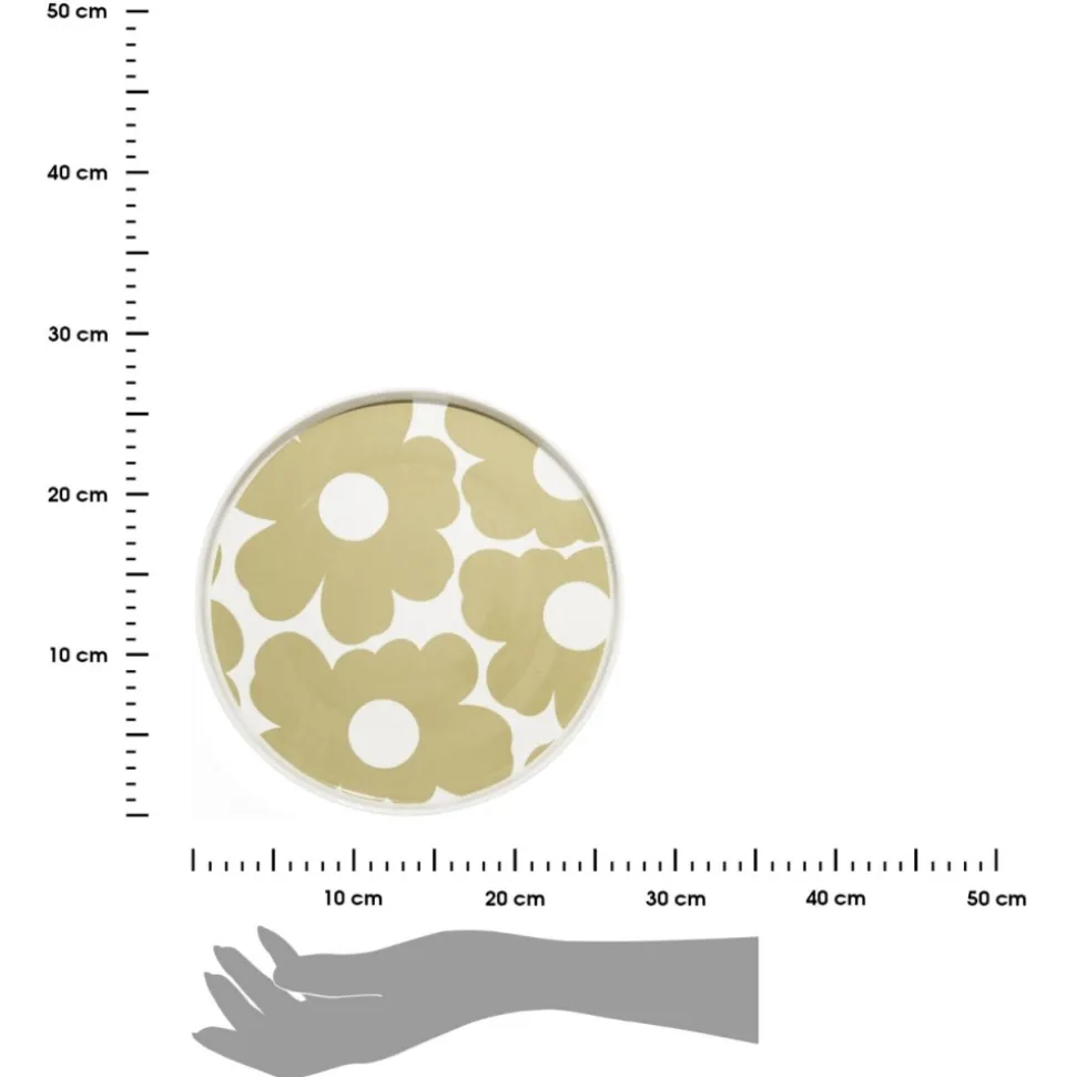 Talerze obiadowe 27 cm 6 szt. Beige Bloom