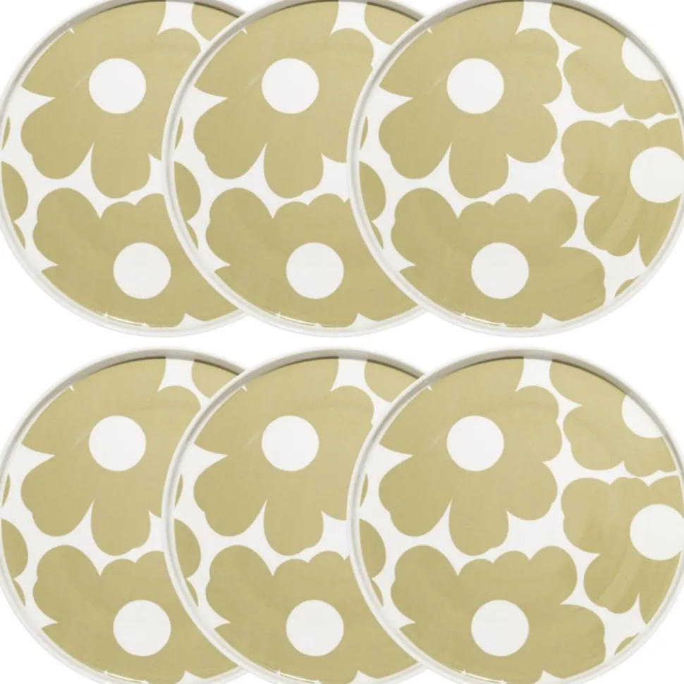 Talerze obiadowe 27 cm 6 szt. Beige Bloom