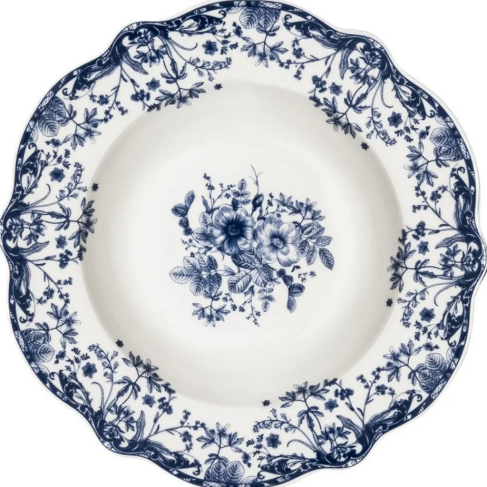 Talerze głębokie 22 cm 6 szt. Reverie Blue * Estia Hot