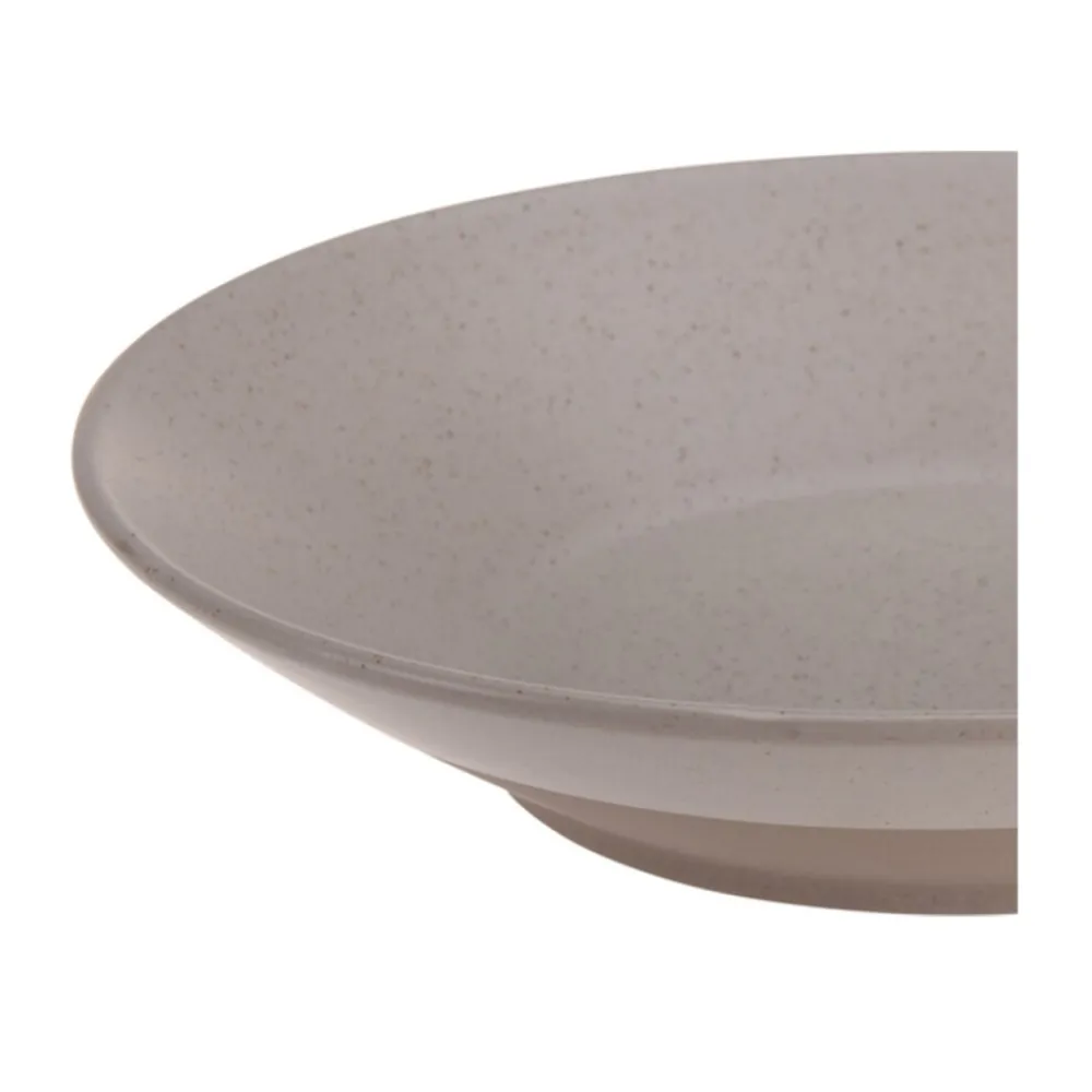 Talerz głęboki Clay beżowy 21cm * Siaki Collection Online