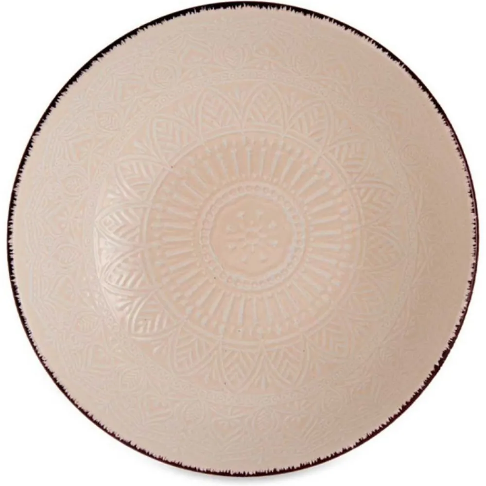 Talerz głęboki 20 cm MANDALA beżowy * VESSIA Best