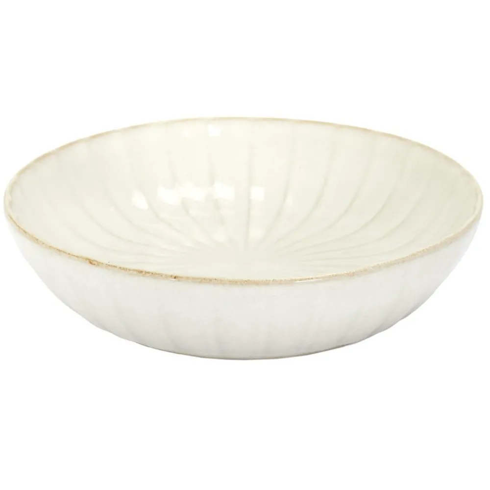 Talerz głęboki Eden 20 cm krem * HowHomely New