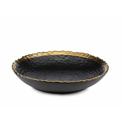 Talerz głęboki Kati Black Gold 21 cm * HowHomely Best