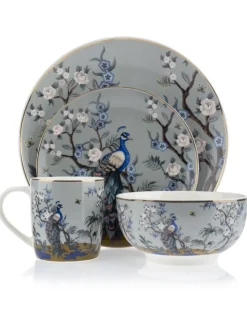 Talerz obiadowy Ashley duży 26 cm wzór 1 * Siaki Collection Discount
