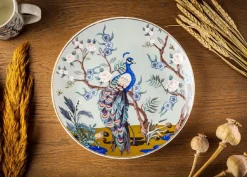Talerz obiadowy Ashley duży 26 cm wzór 1 * Siaki Collection Discount
