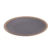 Talerz obiadowy Clay brązowy 26,5cm * Siaki Collection Best