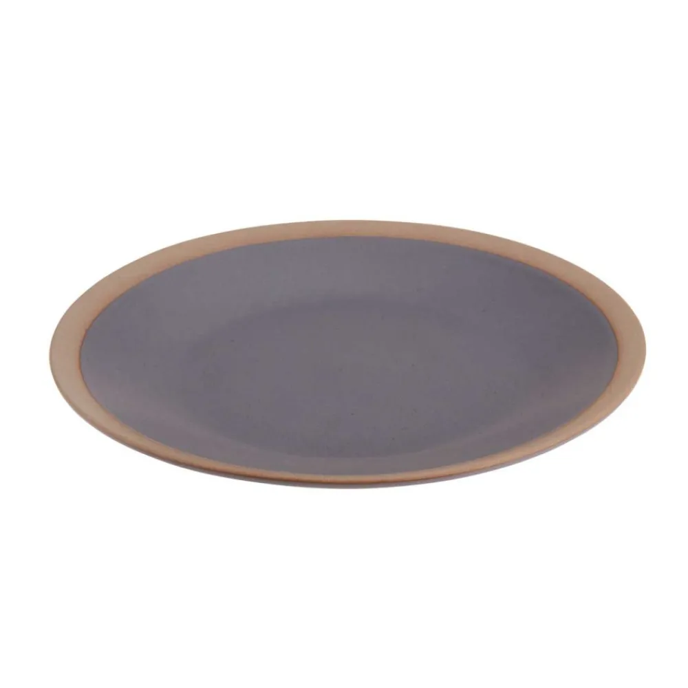 Talerz obiadowy Clay brązowy 26,5cm * Siaki Collection Best