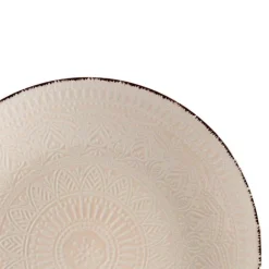 Talerz obiadowy 27 cm MANDALA beżowy * VESSIA Hot