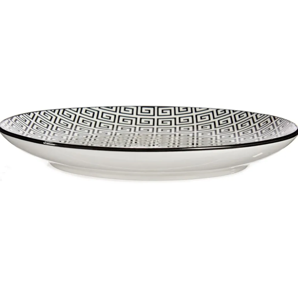 Talerz płaski 24 cm GEOMETRICO * VESSIA