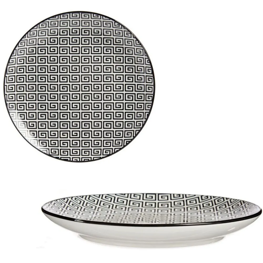 Talerz płaski 24 cm GEOMETRICO * VESSIA