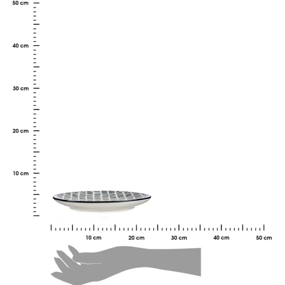 Talerz płaski 24 cm LINEAS * VESSIA Online
